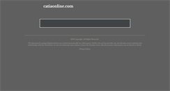 Desktop Screenshot of catiaonline.com